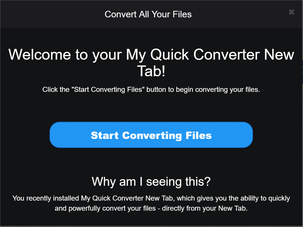 How To Get Rid Of My Quick Converter For Mac