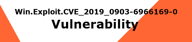 Instructions to get rid of win.exploit.cve_2019_0903-6966169-0 from your computer