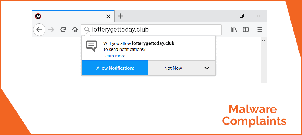 Lottery get today club "Virus" removal guide for Windows and Mac