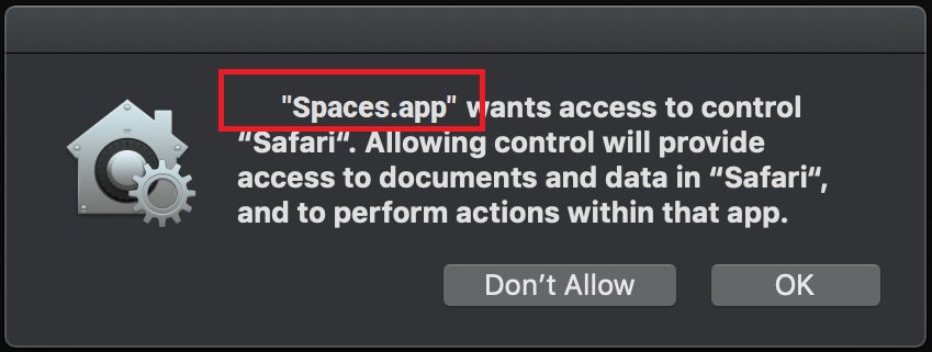 Spaces.app