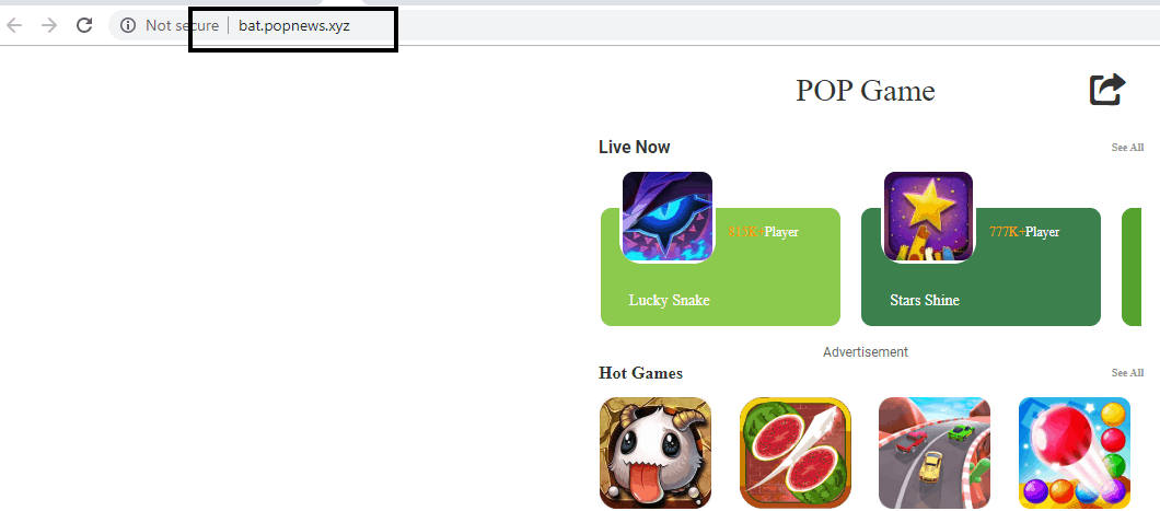 Bat.popnews.xyz Virus Bat.popnews.xyz virus