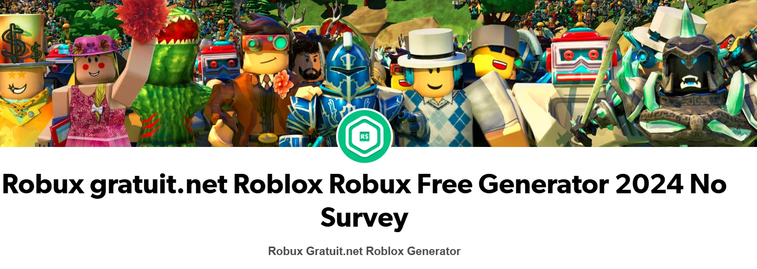 The “Robux gratuit.net” Scam Investigation