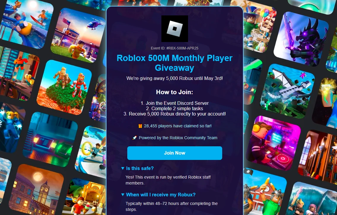 Bloxclaim Robux Scam Investigation